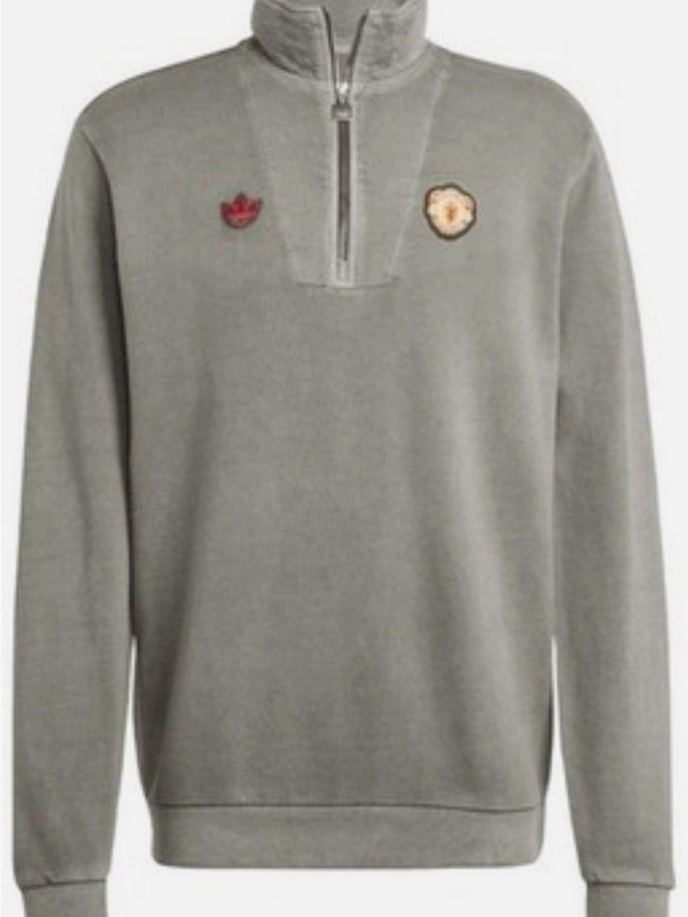 Men's Adidas Manchester Half zip sweatshirt